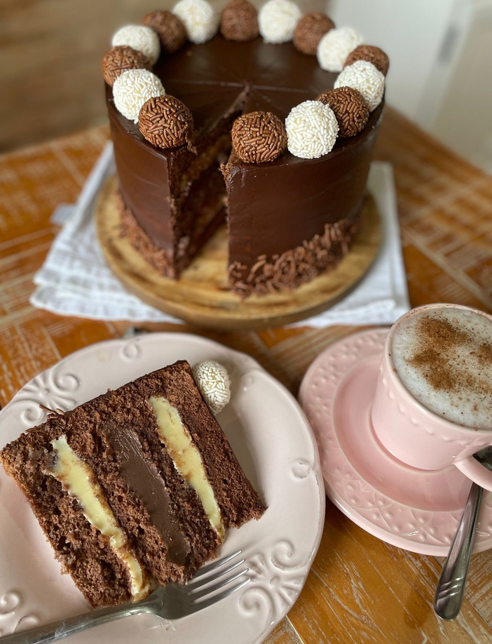 Bolo Dois Amores Gourmet